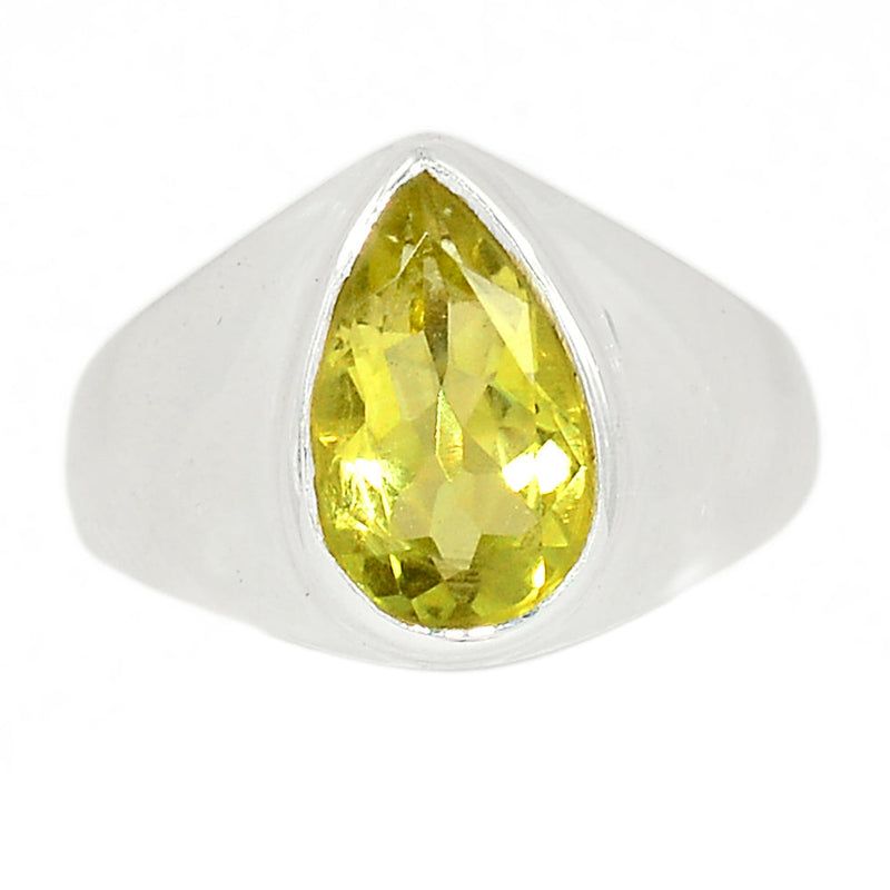 Solid - Lemon Topaz Ring - LMTR385