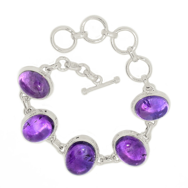 7.8" Amethyst Bracelets - AMCB332