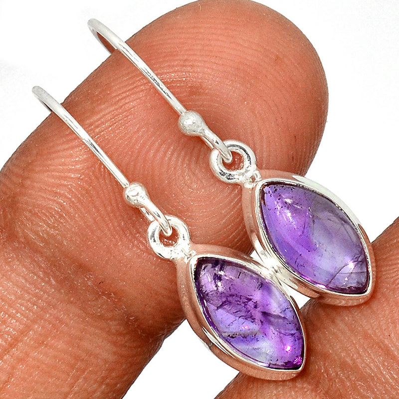1.2" Amethyst Earrings - AMCE1279