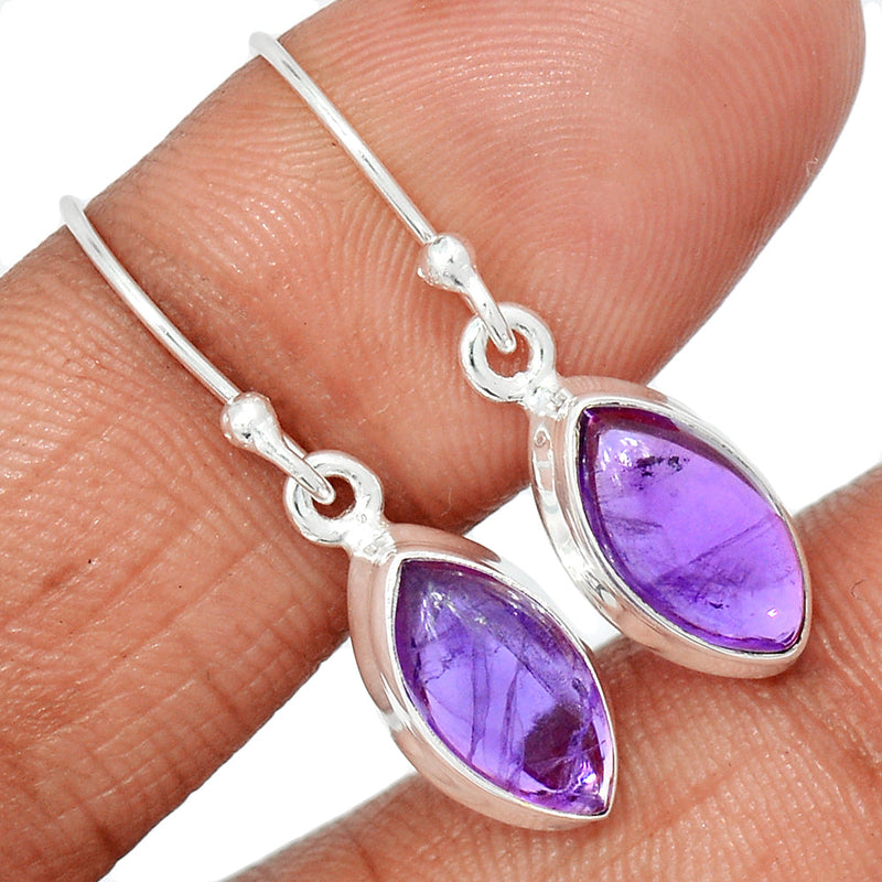 1.2" Amethyst Earrings - AMCE1288