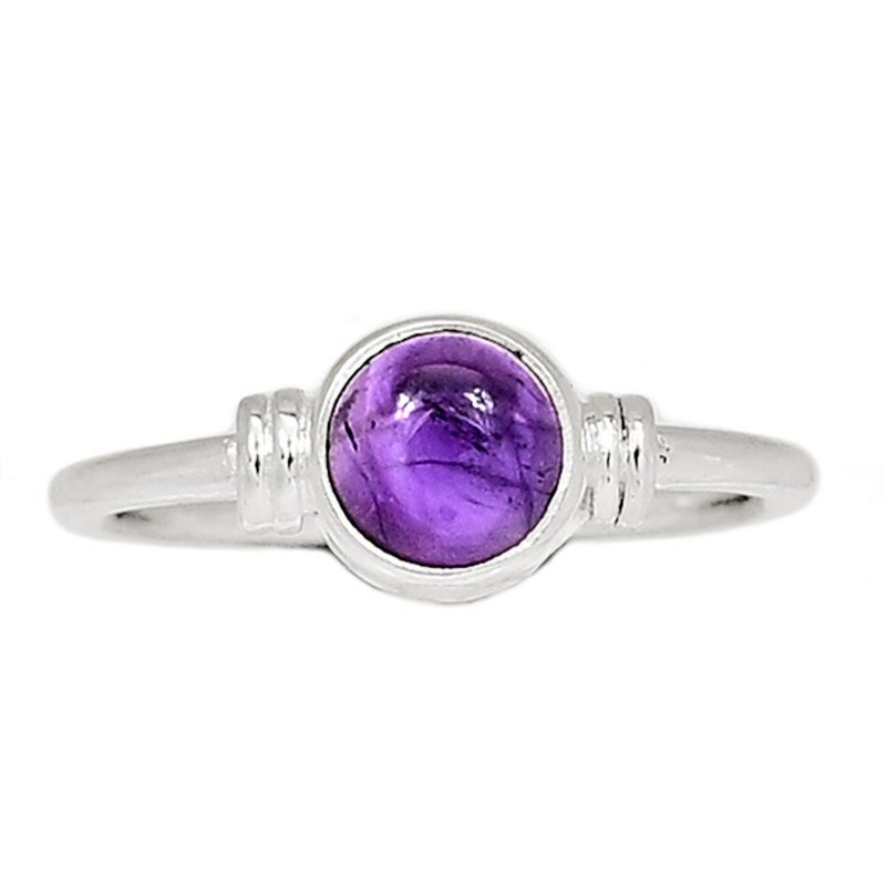 6*6 MM - Amethyst Ring - AMCR2354