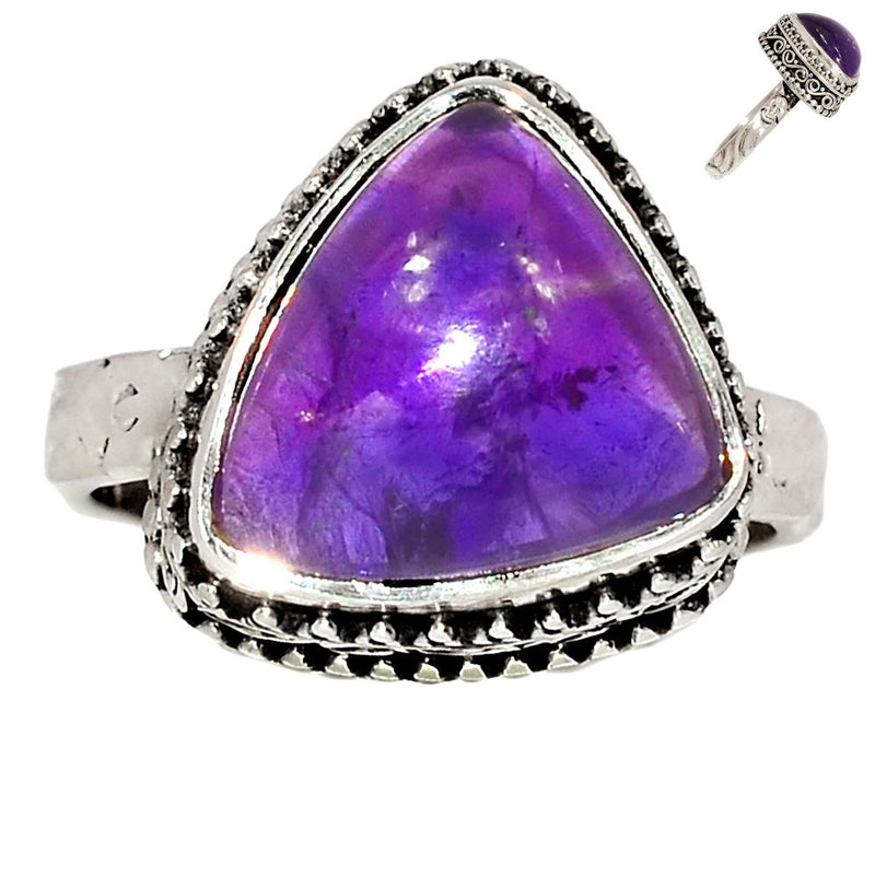 Fine Filigree - Amethyst Ring - AMCR2421