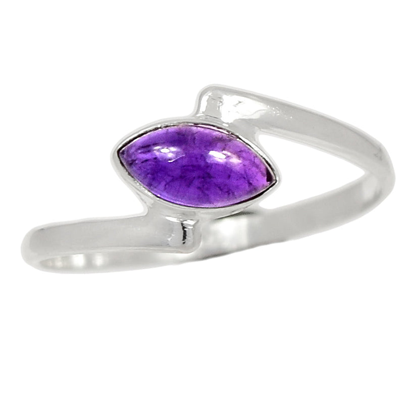 Small Plain - Amethyst Ring - AMCR2858