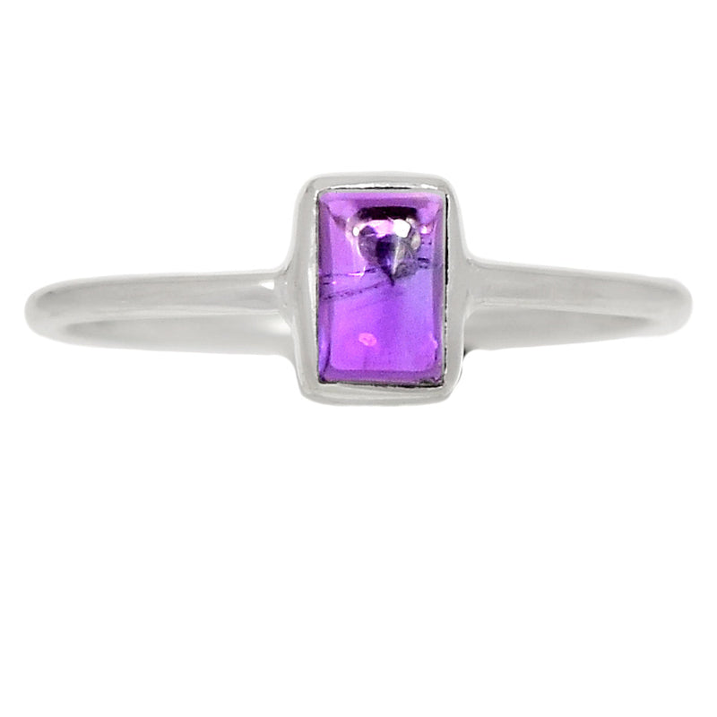 Small Plain - Amethyst Ring - AMCR2859