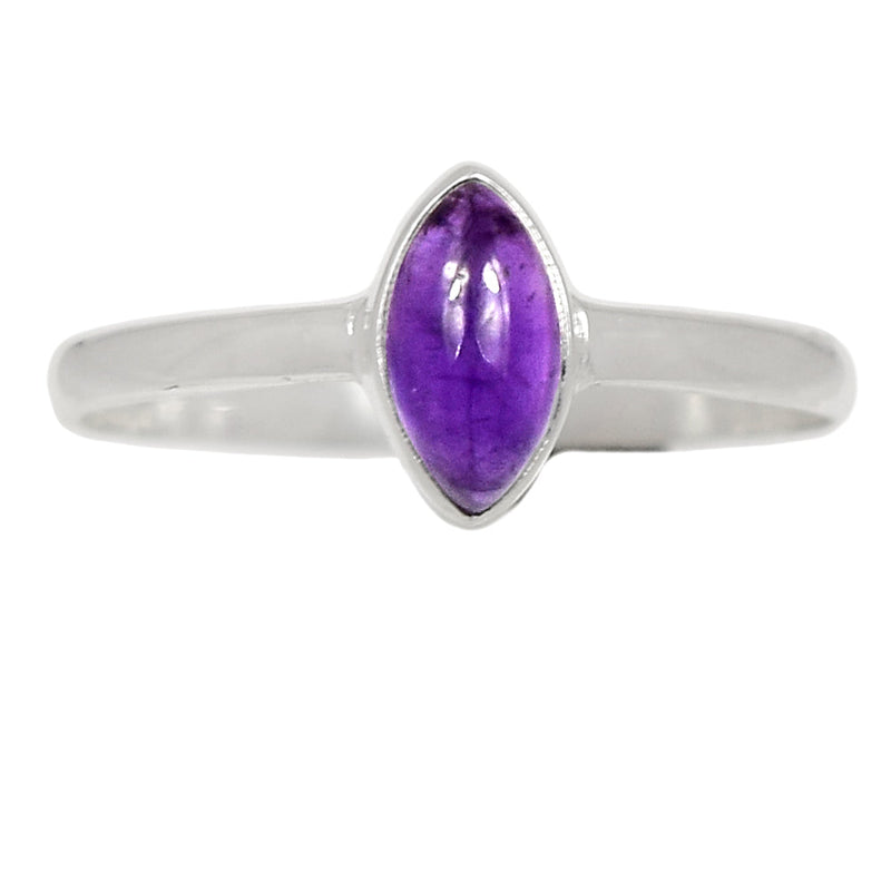 Small Plain - Amethyst Ring - AMCR2861