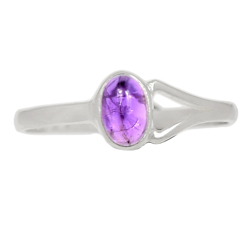 Small Plain - Amethyst Ring - AMCR2862