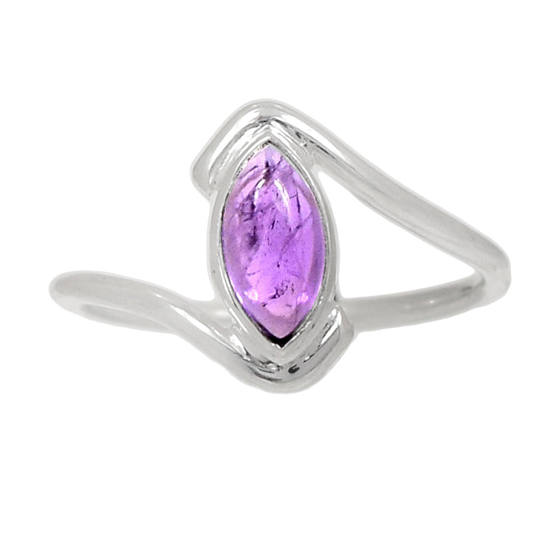 Small Plain - Amethyst Ring - AMCR2902