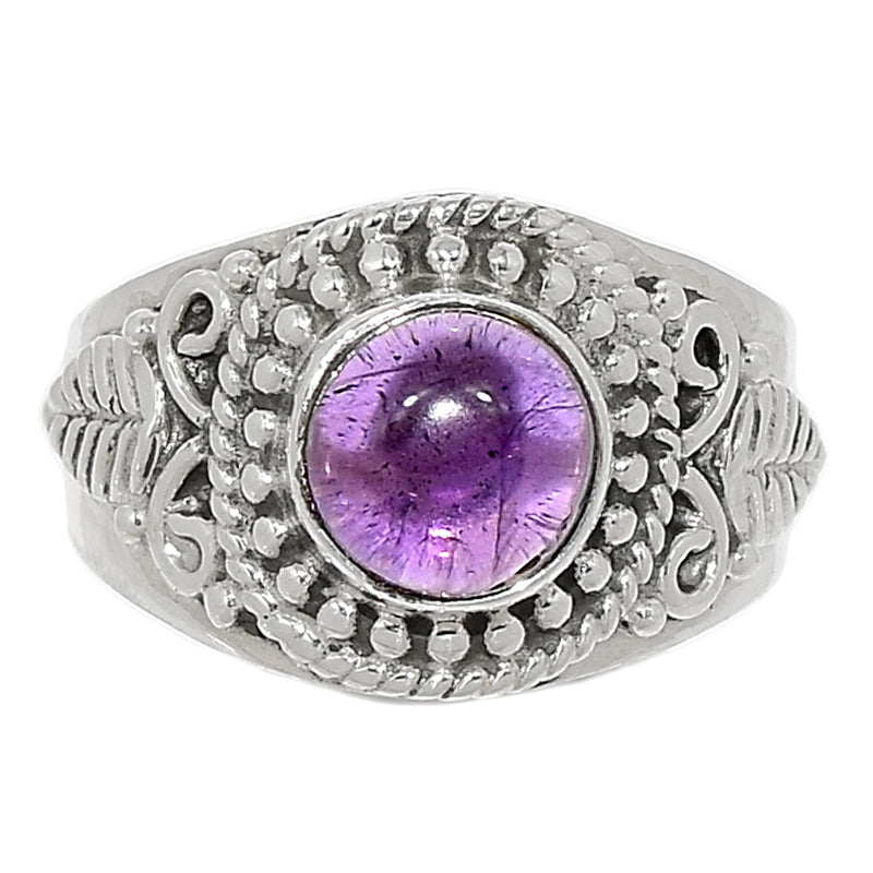 Fine Filigree - Amethyst Ring - AMCR2986