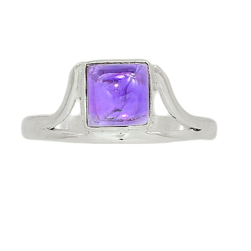 Small Plain - Amethyst Ring - AMCR3216