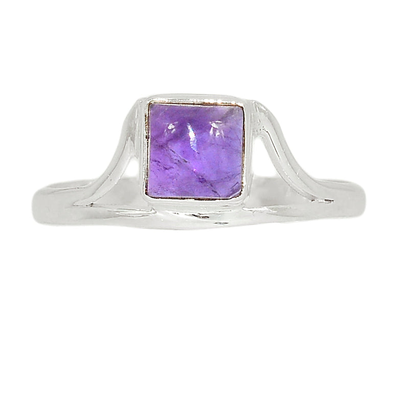 Small Plain - Amethyst Ring - AMCR3223