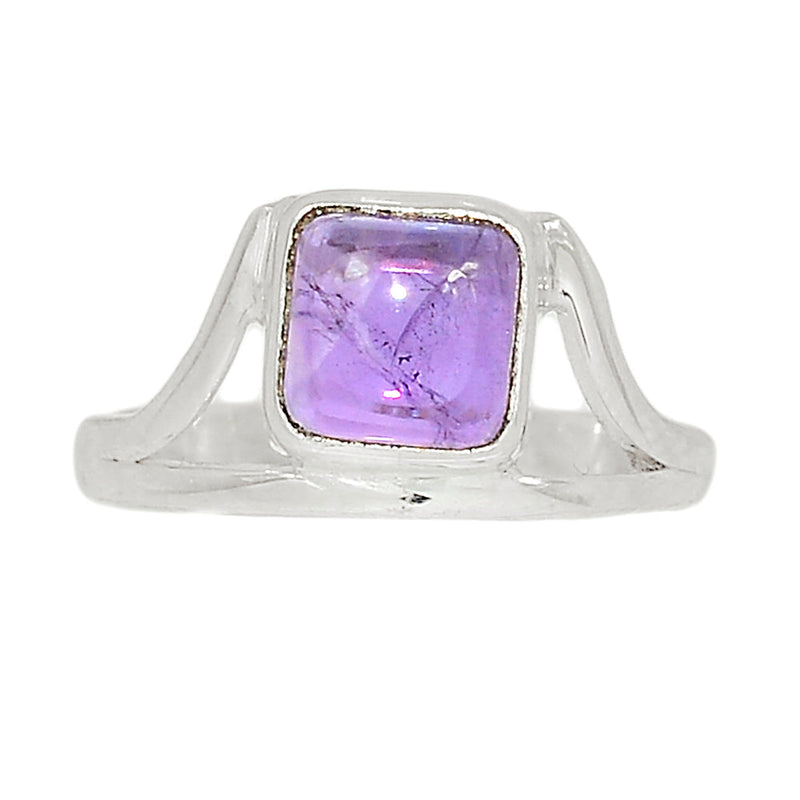 Small Plain - Amethyst Ring - AMCR3227