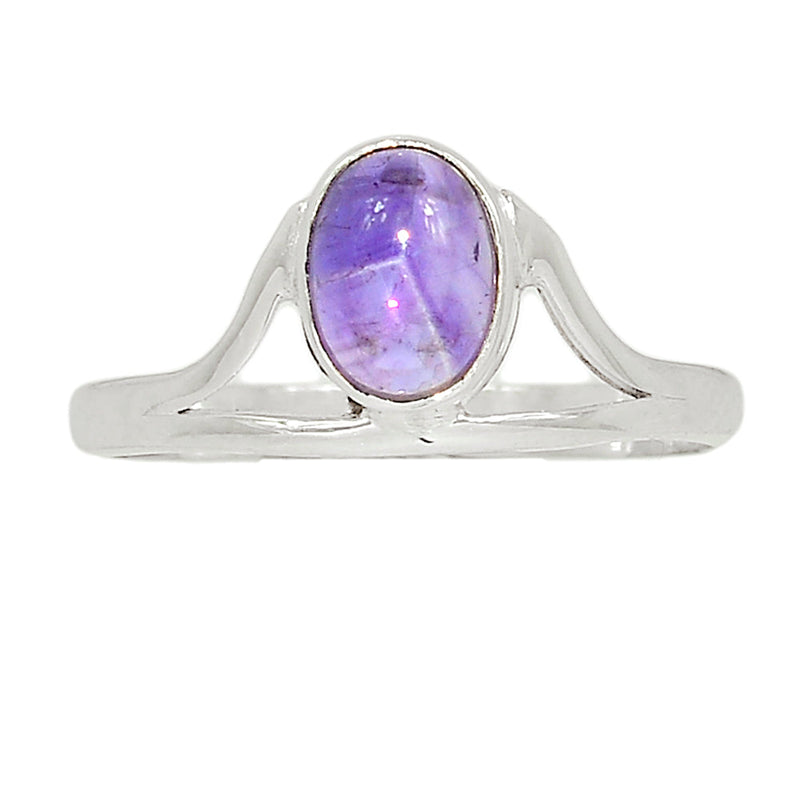 Small Plain - Amethyst Ring - AMCR3230