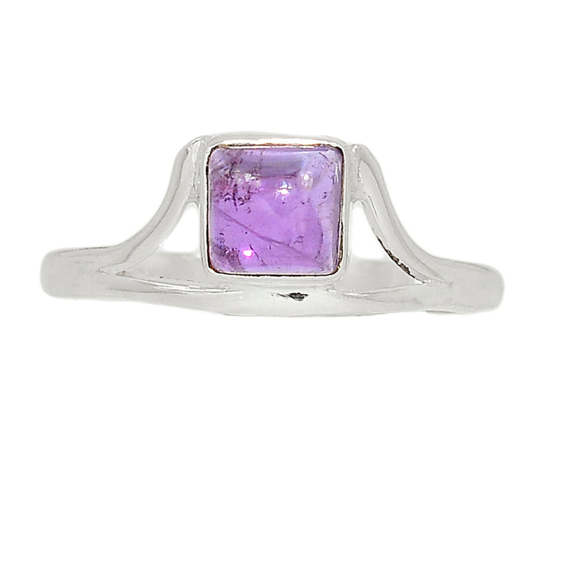 Small Plain - Amethyst Ring - AMCR3231