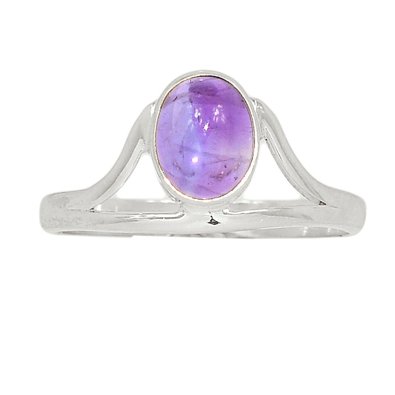 Small Plain - Amethyst Ring - AMCR3235