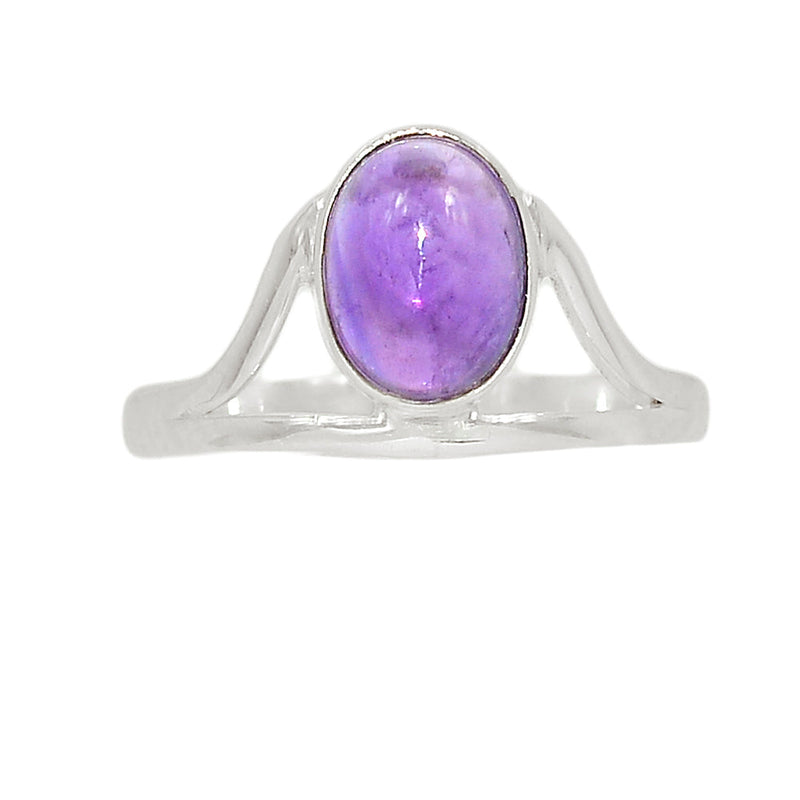 Small Plain - Amethyst Ring - AMCR3250