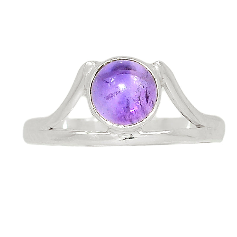 Small Plain - Amethyst Ring - AMCR3256