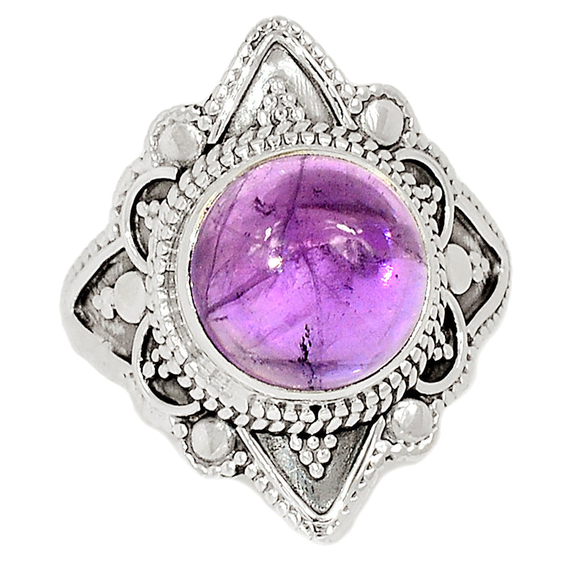 Fine Filigree - Amethyst Ring - AMCR3439