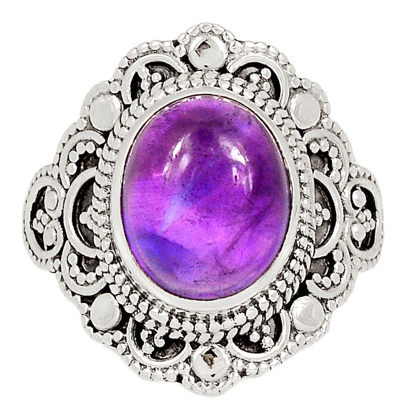 Fine Filigree - Amethyst Ring - AMCR3446