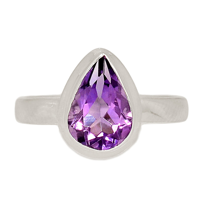 Amethyst Faceted Ring - AMFR1617