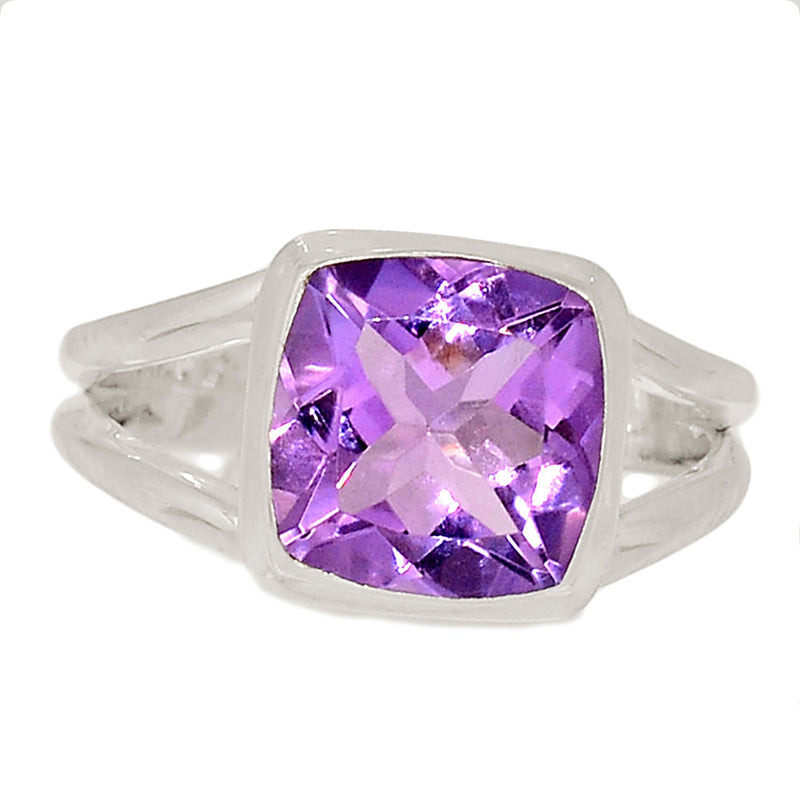 Amethyst Faceted Ring - AMFR1621