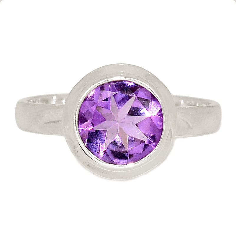 Amethyst Faceted Ring - AMFR1625