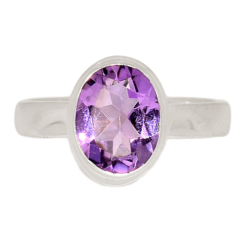 Amethyst Faceted Ring - AMFR1631