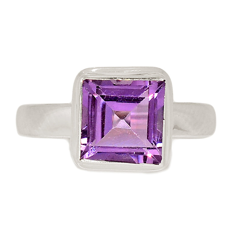 Amethyst Faceted Ring - AMFR1635