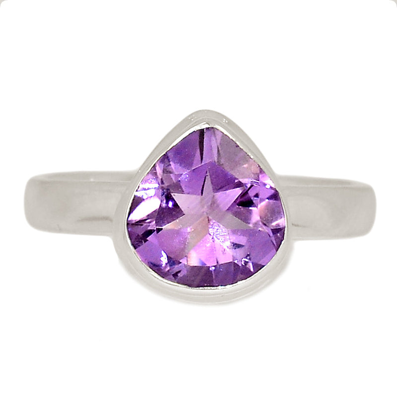 Amethyst Faceted Ring - AMFR1638