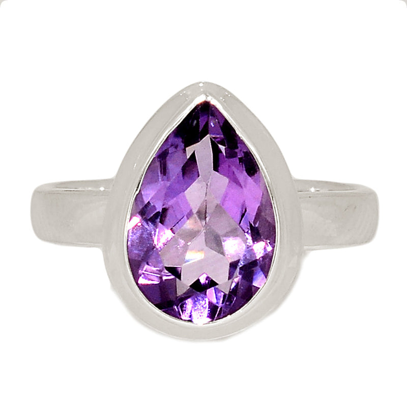 Amethyst Faceted Ring - AMFR1643