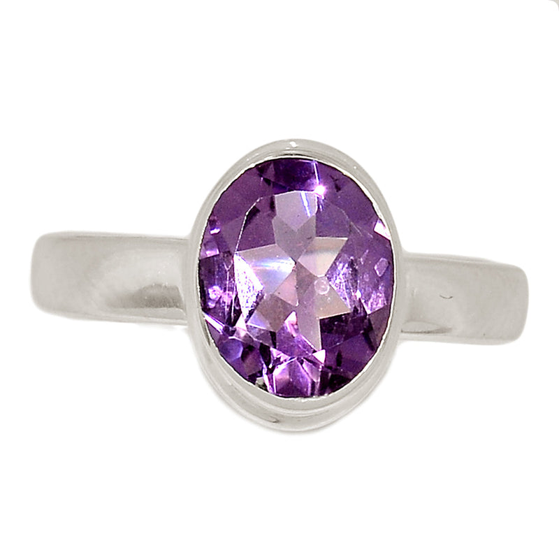 Amethyst Faceted Ring - AMFR1645
