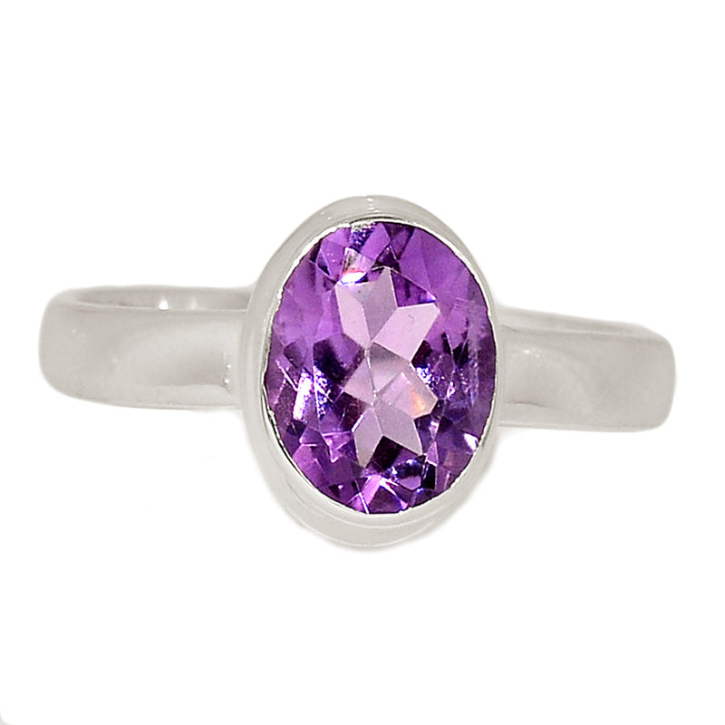 Amethyst Faceted Ring - AMFR1649