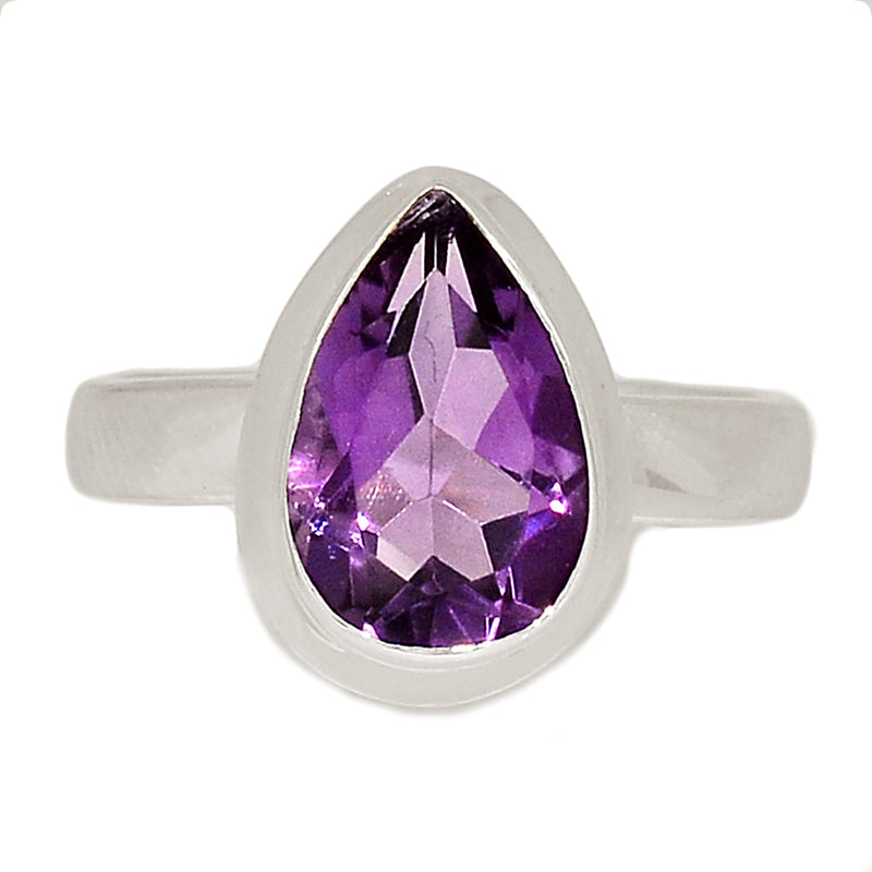 Amethyst Faceted Ring - AMFR1655