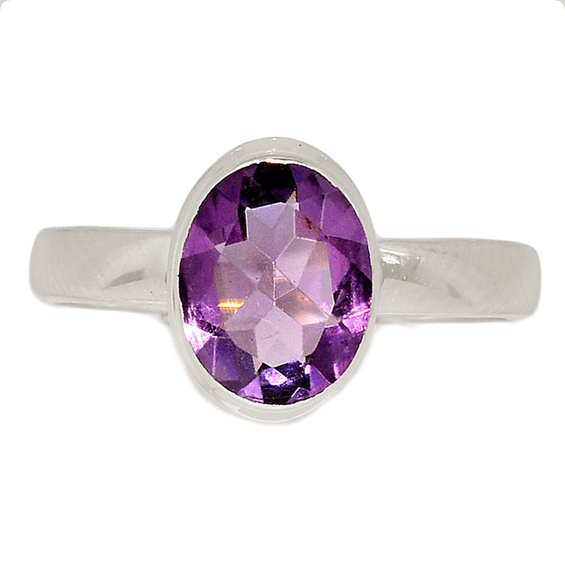 Amethyst Faceted Ring - AMFR1657