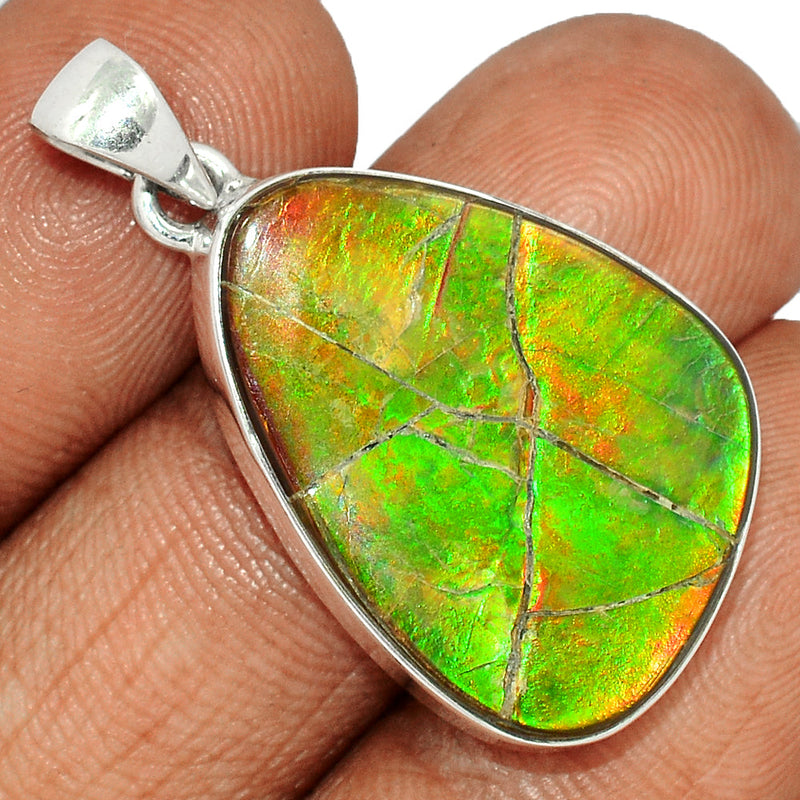 1.5" Ammolite Pendants - AMLP2694