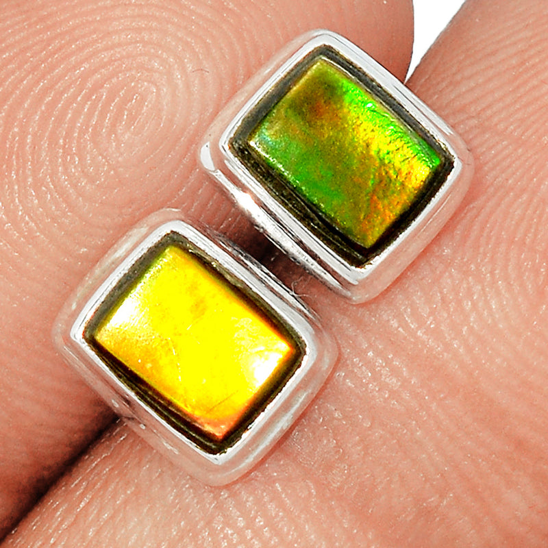 Ammolite Studs - AMLS146