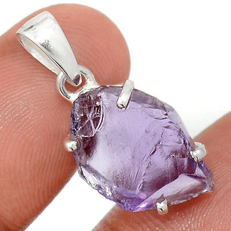 1.1" Claw - Amethyst Rough Pendants - AMRP1037