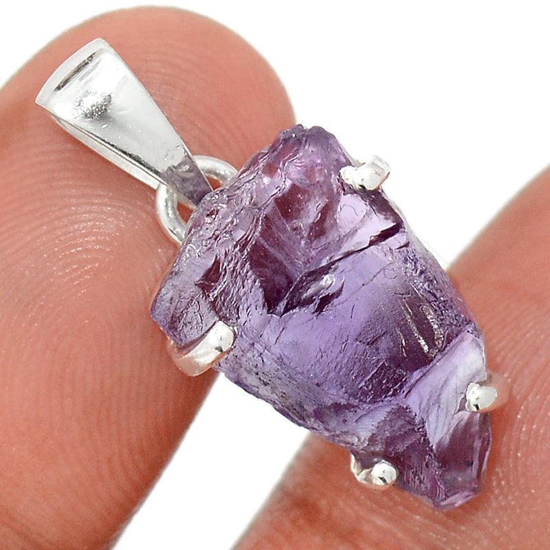 1.1" Claw - Amethyst Rough Pendants - AMRP1041