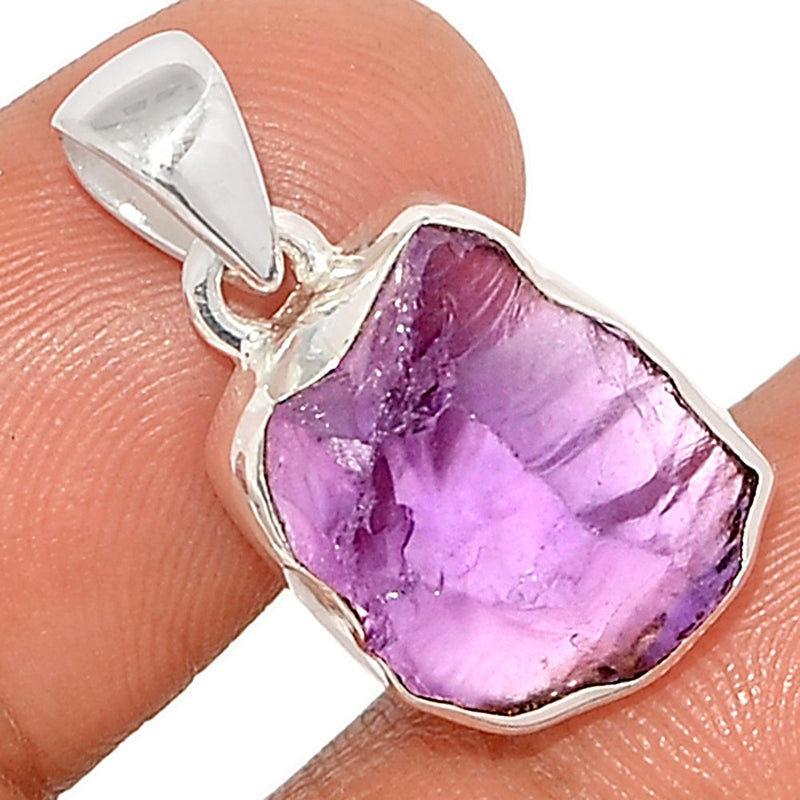 1" Amethyst Rough Pendants - AMRP926