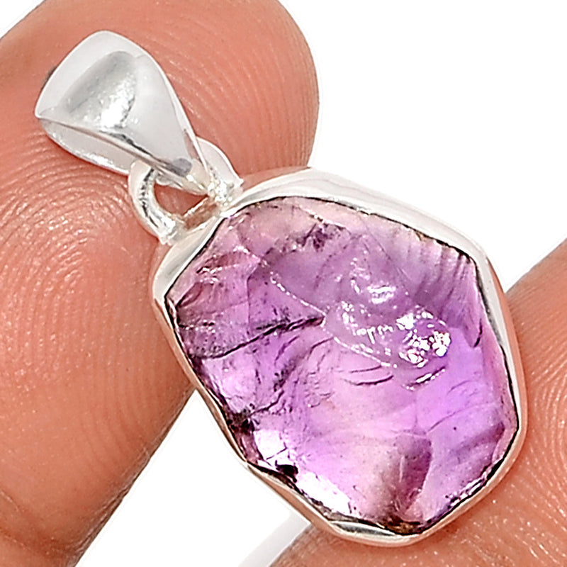 1.1" Amethyst Rough Pendants - AMRP928