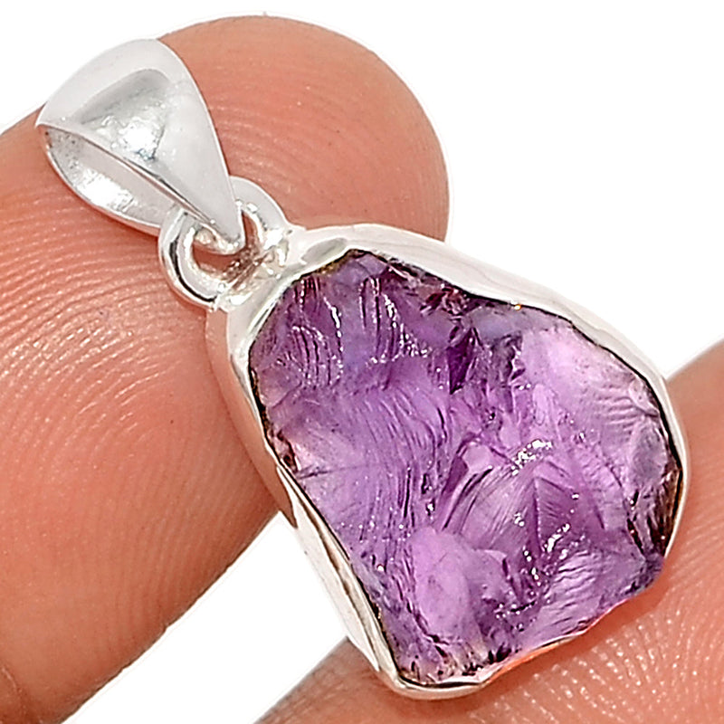 1.1" Amethyst Rough Pendants - AMRP955