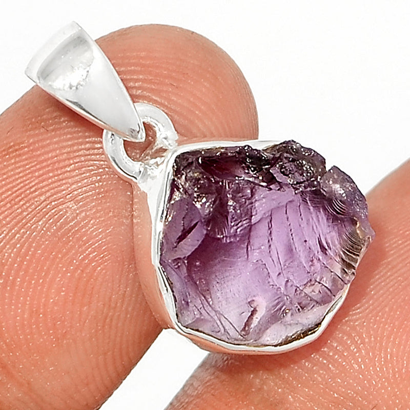 1" Amethyst Rough Pendants - AMRP970