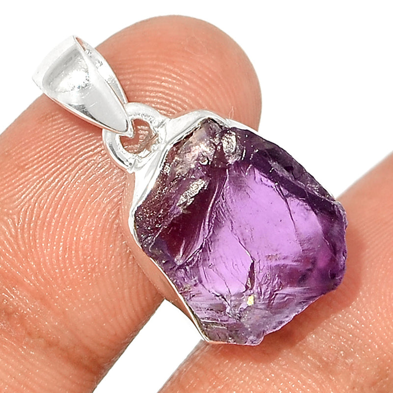 1.1" Amethyst Rough Pendants - AMRP977