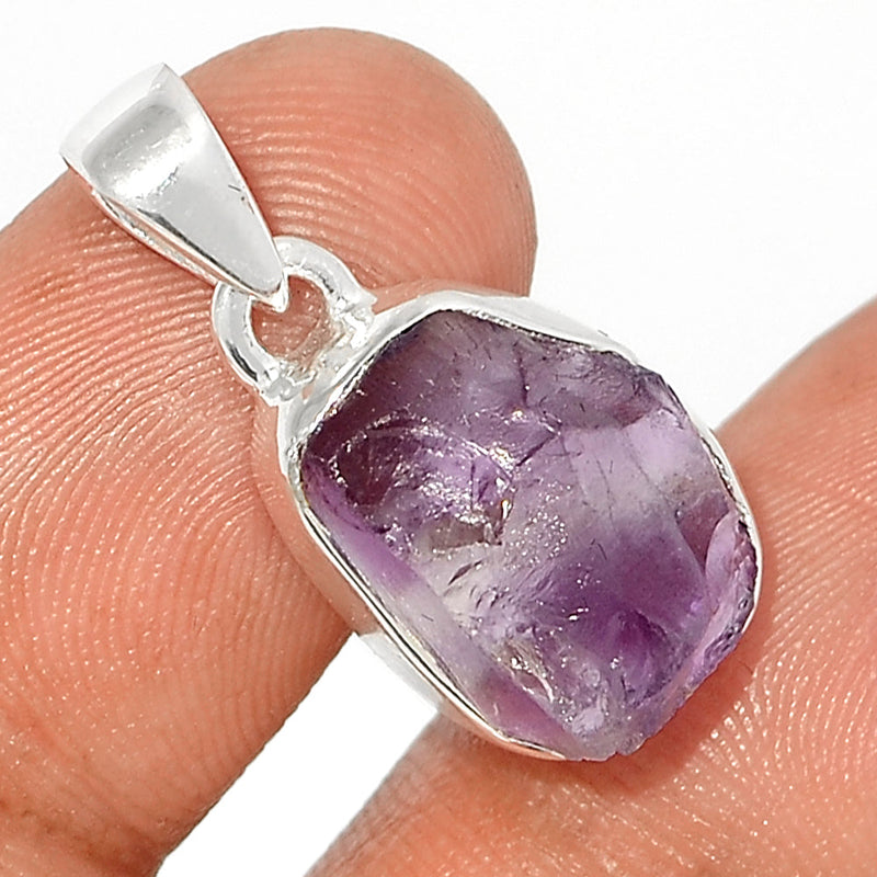 1" Amethyst Rough Pendants - AMRP990