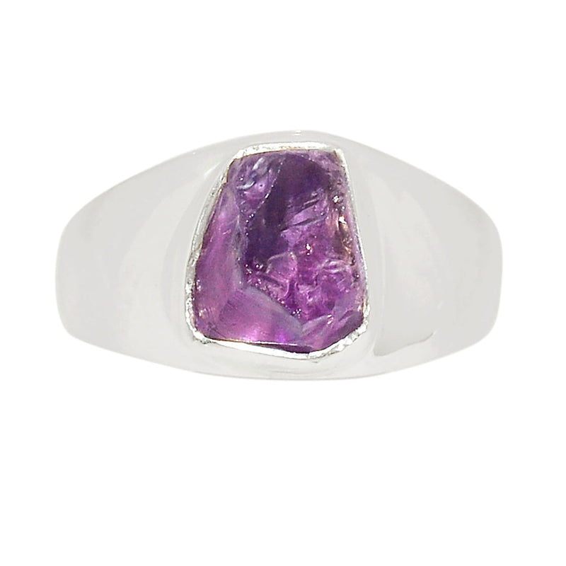 Solid - Amethyst Rough Ring - AMRR1018