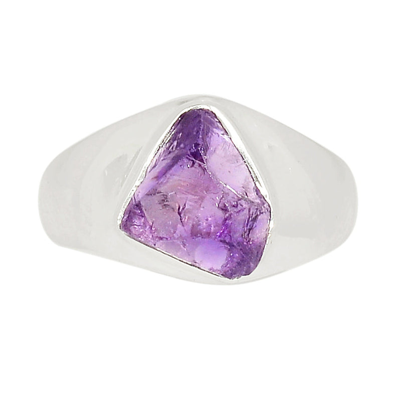 Solid - Amethyst Rough Ring - AMRR1025