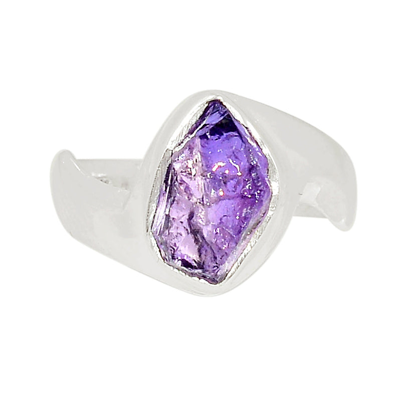 Solid - Amethyst Rough Ring - AMRR1030