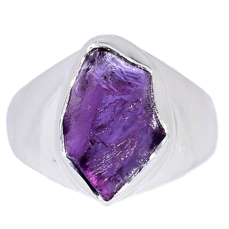 Solid - Amethyst Rough Ring - AMRR814