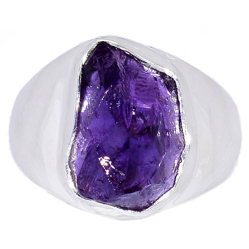 Solid - Amethyst Rough Ring - AMRR817