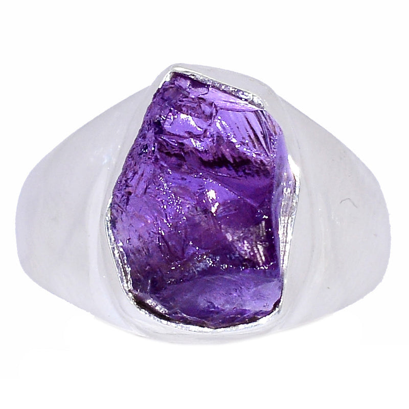 Solid - Amethyst Rough Ring - AMRR824