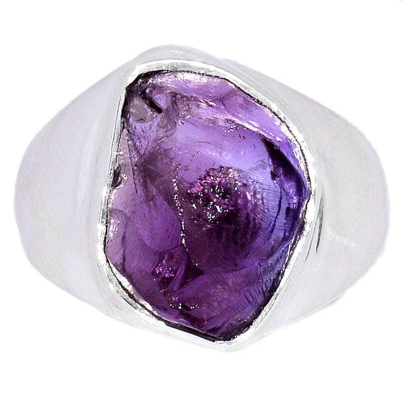 Solid - Amethyst Rough Ring - AMRR832